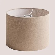 Arlina Linnen Lampenkap Licht Zandbruin & Ø30 Cm - ↑20 Cm - Sklum