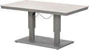 Garden Impressions Brugge verstelbare loungetafel 150x87 cm - taupe