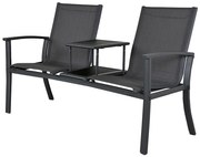 Tete-a-Tete aluminium tuinbank Felix - Antraciet