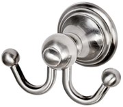 Haceka Allure Handdoekhaak - dubbel - geborsteld RVS 1208434