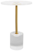 Kare Design Ghost Ronde Bijzettafel Plexiglas - 35 X 35cm.