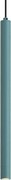 Moderne hanglamp blauw met ingebouwde plafondplaat - Chuba