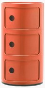 Design container Componibili, 3 modules, H 59 cm
