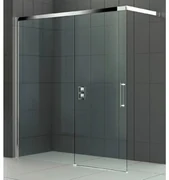 Novellini Rose PHB schuifdeur voor inloop met muursteun 117/120x200cm links chroom/helder ROSEPHB117S1K