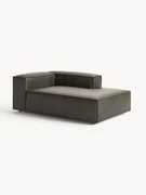 Chaise longue hoekmodule Lennon van gerecycled leer
