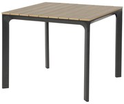 Lesli Living  Tuintafel - Arezzo - Aluminium/Polywood - 90x90 cm - Lesli Living