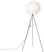 Smart romantische vloerlamp wit incl. Wifi A60 - Feather