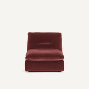 Modulaire fauteuil in fluweel, GIULIANO