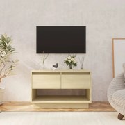 vidaXL Tv-meubel 70x41x44 cm spaanplaat sonoma eikenkleurig