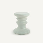 Bijzettafel van gecraqueleerd geglazuurd keramiek, Lulla