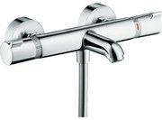 Hansgrohe Ecostat Comfort badkraan thermostatisch met omstel en koppelingen chroom 13114000