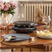 Livoo Gourmetstel 6 personen 800 W zwart