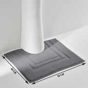 Badmat, voor aan WC/lavabo 1100g/m2, Zavara