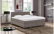 Goossens Basic Boxspring Compleet Inus, Vlak 180 x 200 cm (=2x 90 x 200 cm) met hoofdbord