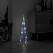 vidaXL Lichtkegel decoratief LED koudwit 60 cm acryl