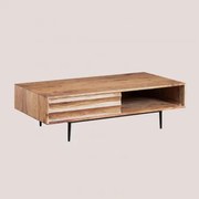 Rechthoekige Salontafel 120x60 Cm In Acaciahout Petter Acacia Bruin - Sklum