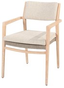 4 Seasons Outdoor Julia stapelbare tuinstoel SALE  Tuinstoel    beige weerbestendig