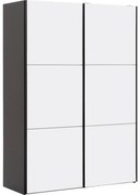 Goossens Kledingkast Easy Storage Sdk, 153 cm breed, 220 cm hoog, 2x 3 paneel schuifdeuren