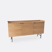 3-deurs dressoir in eikenfineer, Volga