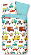 Good Morning Kinderdekbedovertrek TRAFFIC 135x200 cm meerkleurig