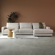 Hoekbank Met Sofa Beige Rechts