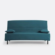 Clic-clac slaapbank schuim HR35 15 cm, 18 latten, Derek