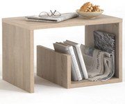 FMD Salontafel 2-in-1 59x36x38 cm eikenkleurig