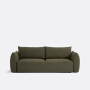 3-zits slaapbank, fijne badstof, Edith