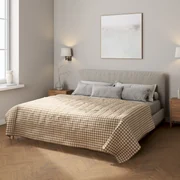 Dekoria Sprei, lichtbruin-ecru