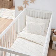 Dekbedovertrek voor baby in tetra, Wildoy