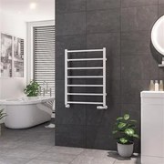 Eastbrook Tuscan Square handdoekradiator 60x80cm 349W wit glans