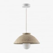 Sainza Terracotta Plafondlamp Tapioca Beige & Ø32 Cm - Sklum