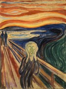 Kunstreproductie The Scream (1893), Edvard Munch