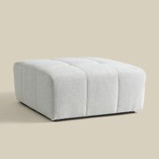PEPP Interiors Wave Hocker Met Stiksels Ivoor