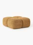 Voetenbank Tayla van teddy-bouclé