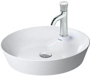 Duravit Cape cod opzetwastafel rond 48 cm. met 1 kraangat wit 2328480000