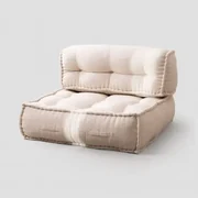 Modulaire Katoenen Bank Yebel Beige – Crème - Sklum