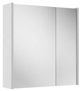 Adema Prime Spiegelkast - 60x63x16cm - inclusief zijpanelen - greige (grijs) SW1212815/SW892637