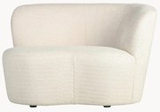 Grote bouclé fauteuil Sibylla