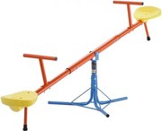 VEVOR Kinderwip, 45,4 kg draagvermogen per zitplaats, tuinwip met 3-puntige steunpoten, schommelwip, draaiwip, 360 graden draaibaar, speeltoestel voor kinderen vanaf 3 jaar, 1905 x 620 x 660 mm