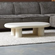 Cloud Salontafel Creme Wit - 120 X 60cm.