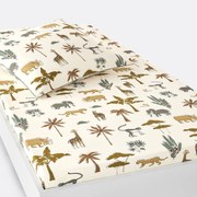 Hoeslaken, 30% recycled katoen, Papangue