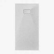 Rechthoekige Antislip En Extra Platte Smc-hars Douchebak Soho Wit & 140 X 70 Cm - Sklum