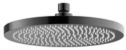 Hotbath Ace Hoofddouche - Ø23cm - rond - Gepolijst Zwart PVD AC104PBP