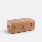 Koffer in staalmetaal, Masa