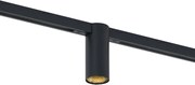 Moderne spot zwart voor railsysteem 1-fase GU10 35mm - Slimline Nubee Honey