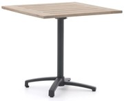 Inklapbare tafel Bellagio  | Vierkant  | Tuintafel Teakhout | 70x70cm | 2 personen | Kees Smit Tuinmeubelen