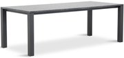 Dining Tuintafel rechthoekig 220 x 100 cm Grijs Munster