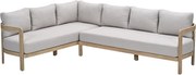 Garden Impressions Sirocco lounge dining set 2-delig links - grey sand