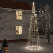 vidaXL Kegelkerstboom 1134 LED's meerkleurig 230x800 cm